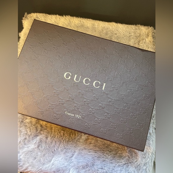 Gucci Black Leather Horsebit Peep Toe Heels - Picture 8 of 8